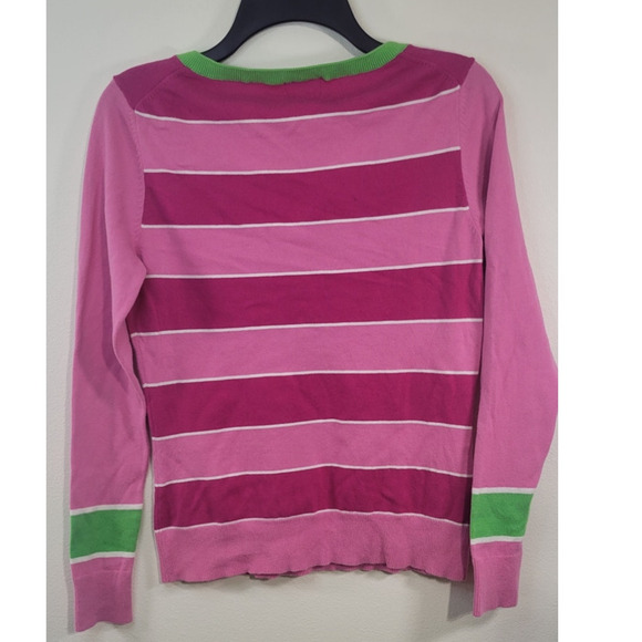 Lilly Pulitzer Sweater Womens Small Fun Bright Preppy Beach Whimsical Sweater - Picture 4 of 6